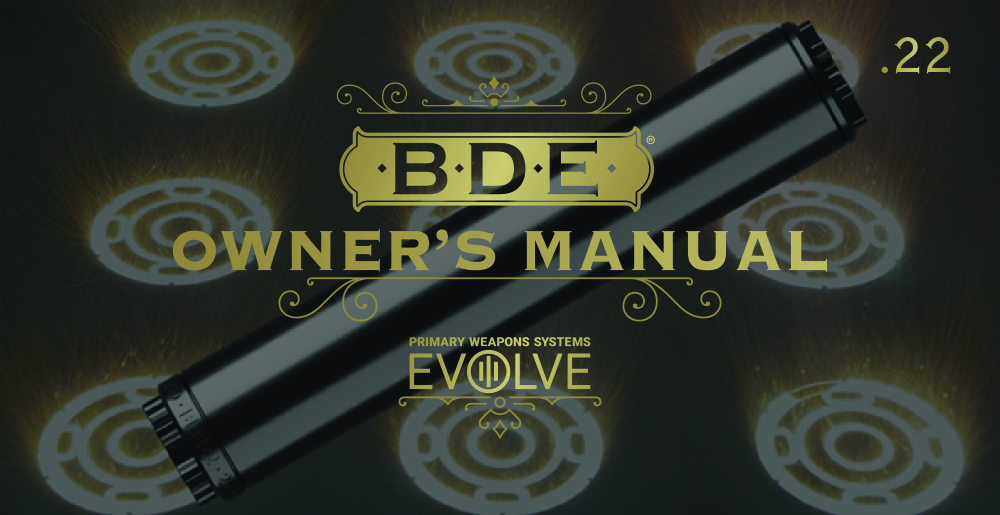 BDE 22 Manual