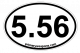 PWS 5.56 Bumper Sticker